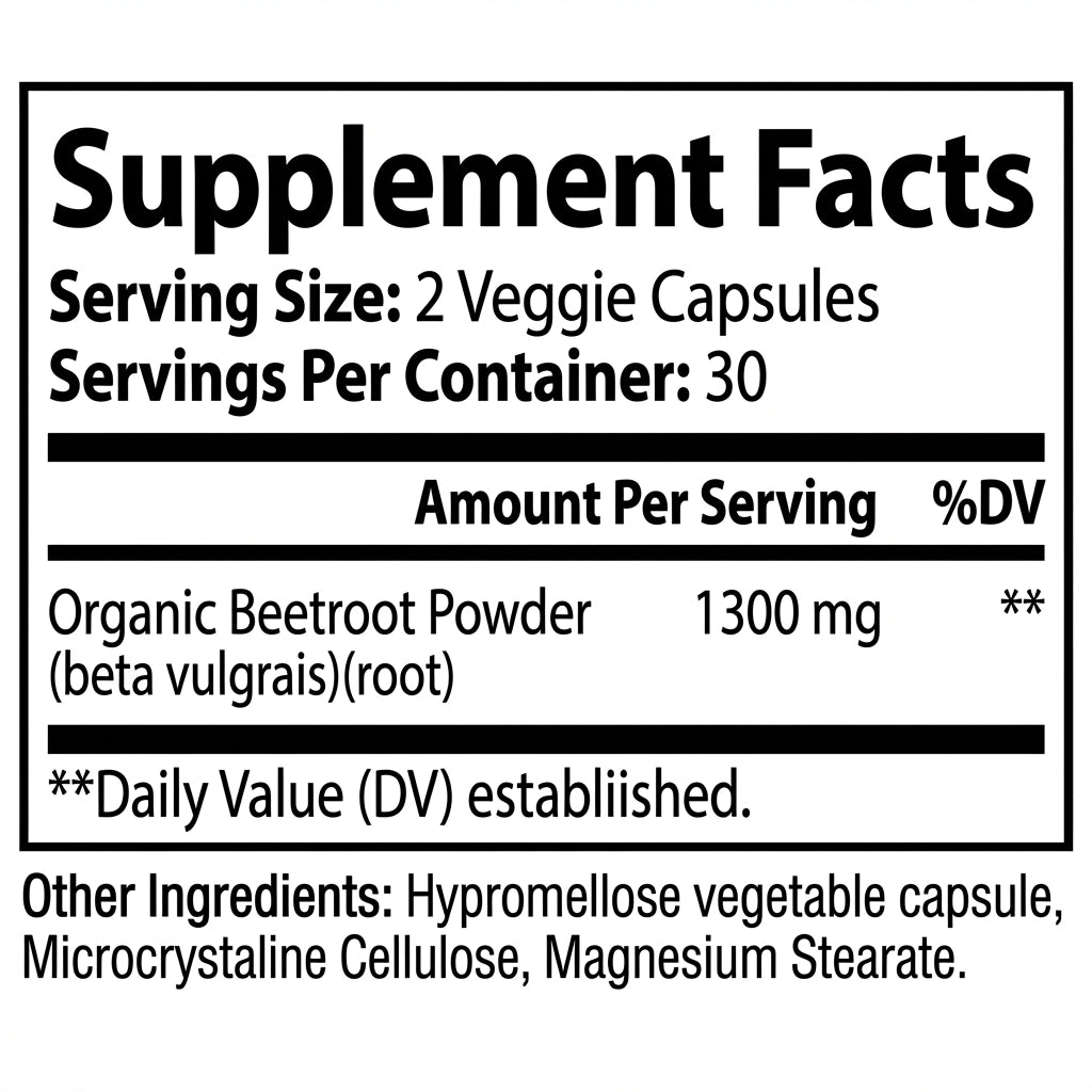 HemoVanta™ Beetroot Capsules